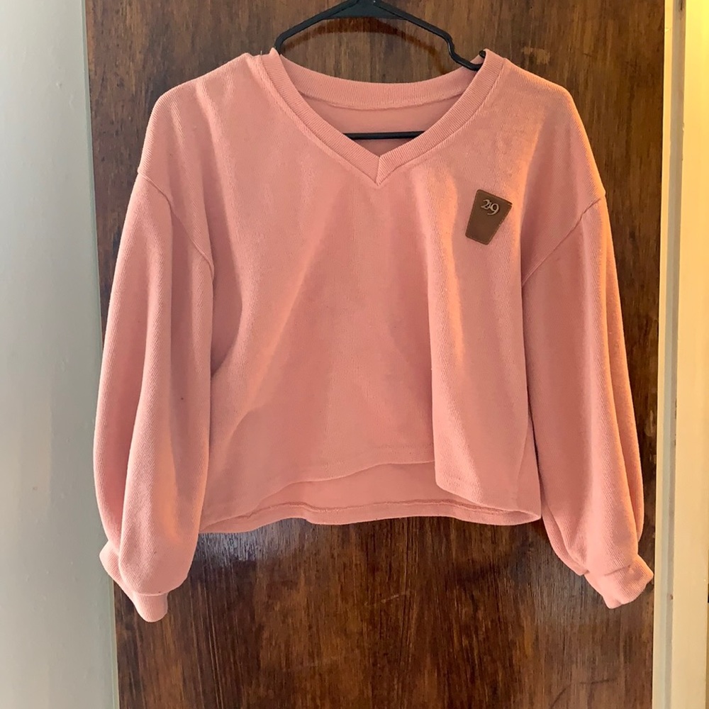 Cropped sweater